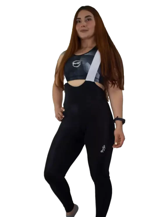 pantalon PRO dama - performance negro panal ref pdp-1
